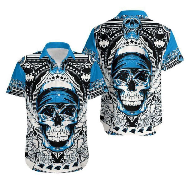NFL Carolina Panthers Hawaiian Shirt Personalized For Men Women