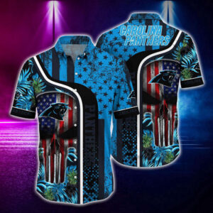 NFL Carolina Panthers Hawaiian Shirt, Gift For Fans