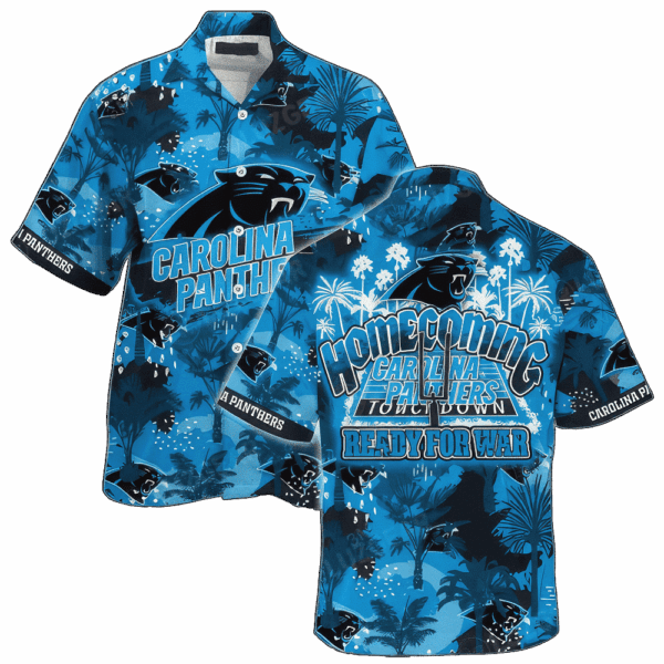 Carolina Panthers Hawaiian Shirt NFL, Best Gift For Fans
