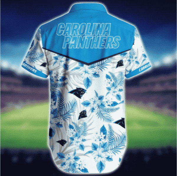 NFL Carolina Panthers Hawaiian Shirt, Best Gift For Men And Women