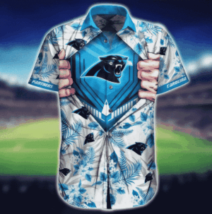 NFL Carolina Panthers Hawaiian Shirt, Best Gift For Men And Women