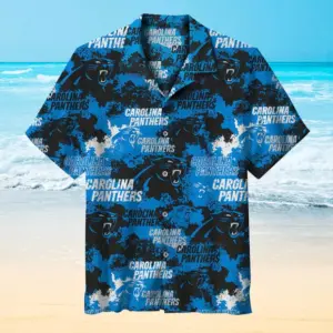 NFL Carolina Panthers Hawaiian shirt Sleeve Shirt For This Summer