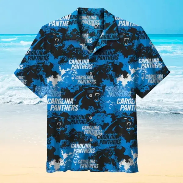 NFL Carolina Panthers Hawaiian shirt Sleeve Shirt For This Summer