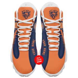 Personalized NFL Chicago Bears Air Jordan 13 Shoes – Custom Name V1