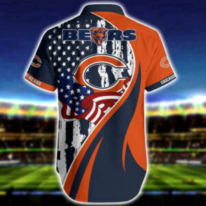 NFL Chicago Bears Hawaiian Shirt Short