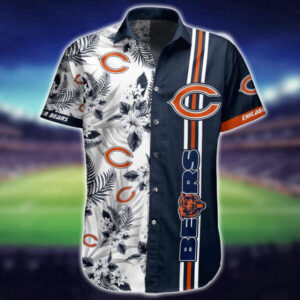 NFL Chicago Bears Hawaiian Shirt, Best Gift For Fans
