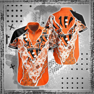 NFL Cincinnati Bengals Hawaiian Shirt And   For This Summer