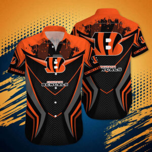 NFL Cincinnati Bengals Hawaiian Shirt And Short This Summer