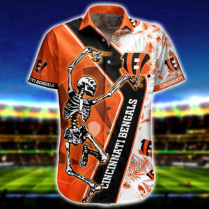 NFL Cincinnati Bengals Hawaiian Shirt Short For Fans