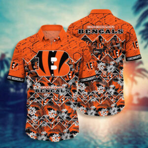 NFL Cincinnati Bengals Hawaiian Shirt Style Hot Trending