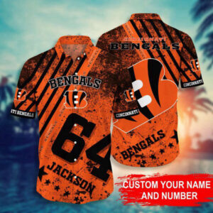 NFL Cincinnati Bengals Hawaiian Shirt Style Hot Trending