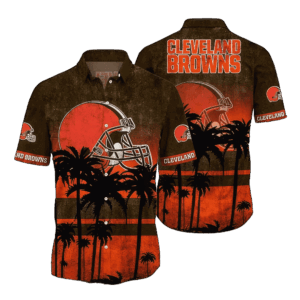 NFL Cleveland Browns Hawaiian Shirt Short Style Gift For Fans