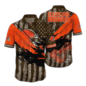 NFL Cleveland Browns Hawaiian Shirt Style Hot Trending For Men And Women
