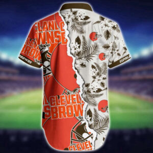 NFL Cleveland Browns Hawaiian Shirt short Summer, Gift For Men Women