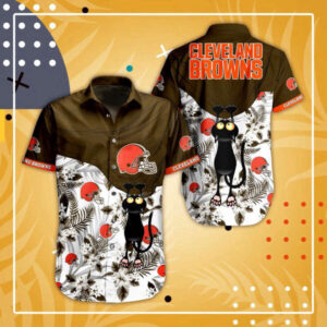 NFL Cleveland Browns Hawaiian Shirt For Men Women