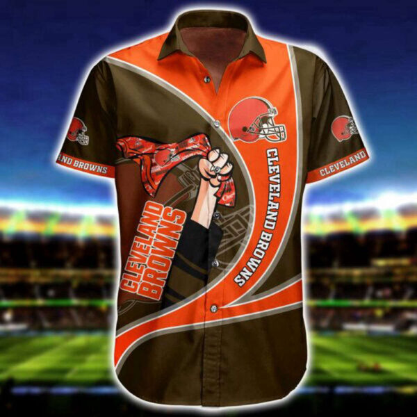 NFL Cleveland Browns Hawaiian Shirt For This Summer