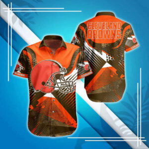 NFL Cleveland Browns Hawaiian Shirt Top Trending Summer For Men And Women