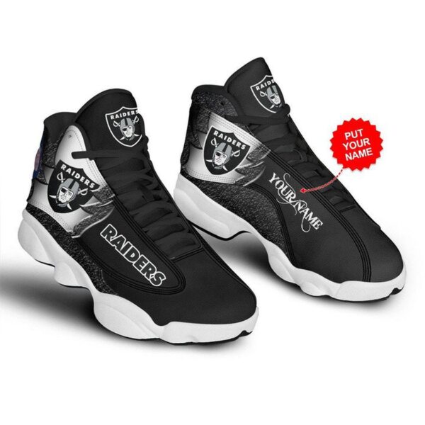 NFL Las Vegas Raiders Air Jordan 13 Sneakers – Men & Women Sizes Available