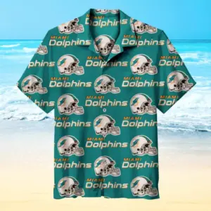 NFL Miami Dolphin Logo Hawaiian Shirt For This Summer