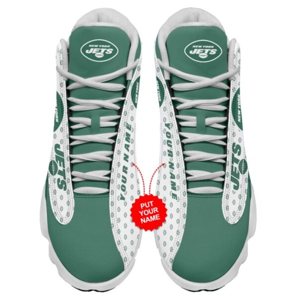 Personalized NFL New York Jets Air Jordan 13 Shoes – Custom Name V3