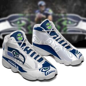 Official NFL Seattle Seahawks Air Jordan 13 Sneakers for Men and Women