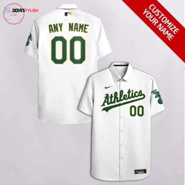 Personalized Oakland Athletics Hawaiian Shirt – Custom MLB Fan Gear