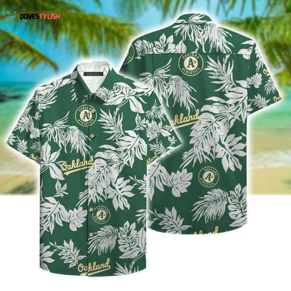 Oakland Athletics Hawaiian Shirt – Official MLB Merchandise