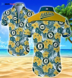 Oakland Athletics Hawaiian Shirt: Official MLB Apparel for Fans