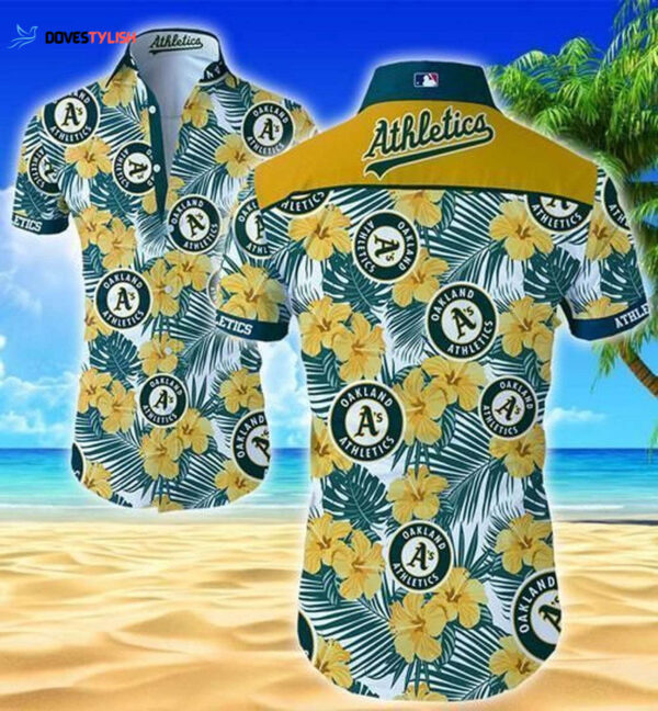 Oakland Athletics Hawaiian Shirt: Official MLB Apparel for Fans