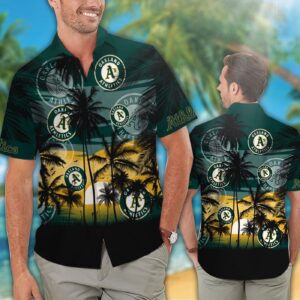 Oakland Athletics Hawaiian Shirt #7 – Official MLB Merchandise