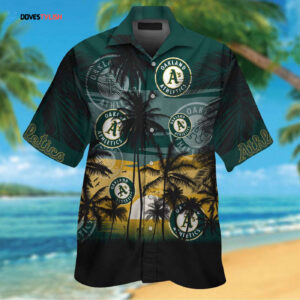 Oakland Athletics Hawaiian Shirt #7 - Official MLB Merchandise