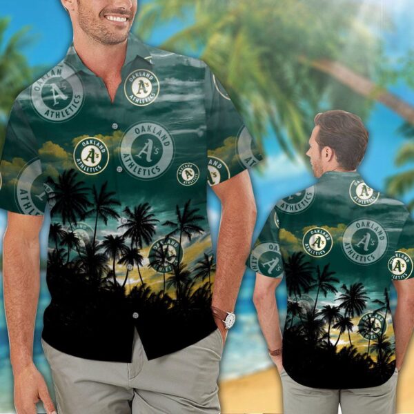Oakland Athletics #8 Hawaiian Shirt – Official MLB Merchandise