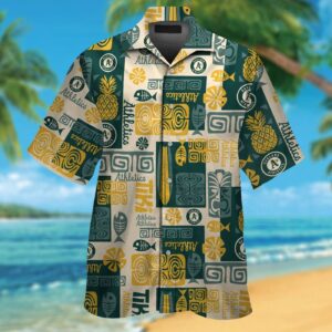 Oakland Athletics #9 Hawaiian Shirt – Official MLB Merchandise