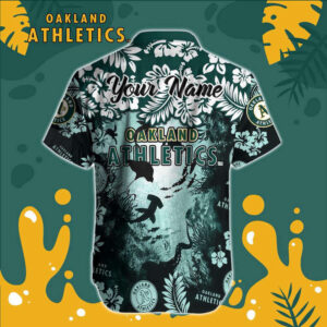 Oakland Athletics MLB-Hawaiian Shirt Custom  For Men Women