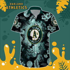 Oakland Athletics MLB-Hawaiian Shirt Custom  For Men Women