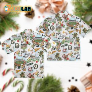Oakland Athletics Hawaiian Shirt – Stunning Scenic Design