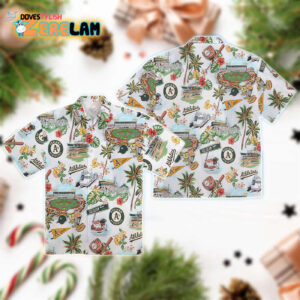 Oakland Athletics Hawaiian Shirt - Stunning Scenic Design