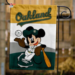 Oakland Athletics Mickey Baseball Flag MLB Premium Flag