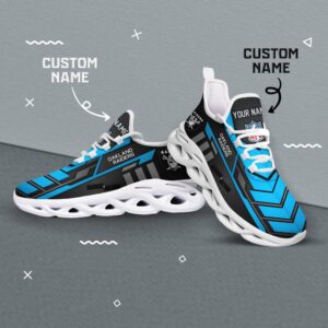 Oakland Raiders Custom Name Max Soul Shoes For Men And Women