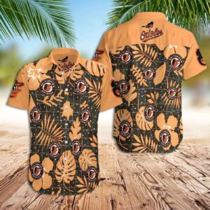 Baltimore Orioles Hawaiian Shirt Summer Aloha Shirt for Orioles Fans