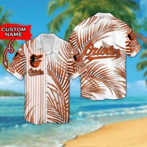 Custom Baltimore Orioles Hawaiian Shirt – Personalized MLB Fan Apparel