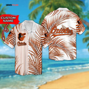 Custom Baltimore Orioles Hawaiian Shirt - Personalized MLB Fan Apparel