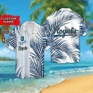 Custom Kansas City Royals Hawaiian Shirt: Personalized MLB Fan Apparel