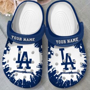 Personalized Los Angeles Dodgers MLB Team Unisex Sport Clogs