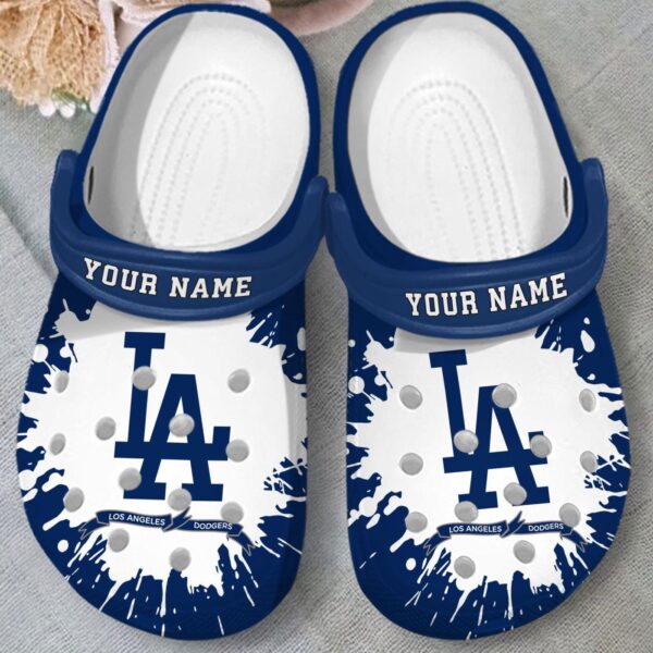 Personalized Los Angeles Dodgers MLB Team Unisex Sport Clogs