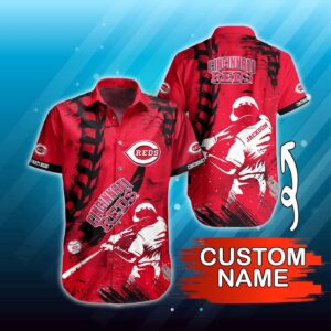 Custom Cincinnati Reds Hawaiian Shirt: Summer Symphony for Fans