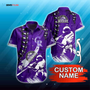 Custom Colorado Rockies MLB Hawaiian Shirt: Perfect for Summer Fans