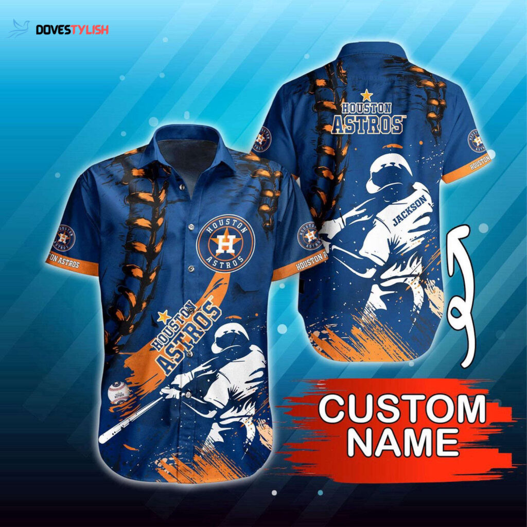 Custom MLB Houston Astros Hawaiian Shirt: Summer Symphony for Fans