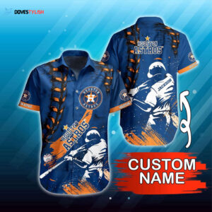 Custom MLB Houston Astros Hawaiian Shirt: Summer Symphony for Fans