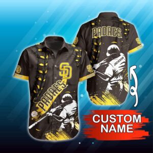 Custom MLB San Diego Padres Hawaiian Shirt: Summer Symphony for Fans